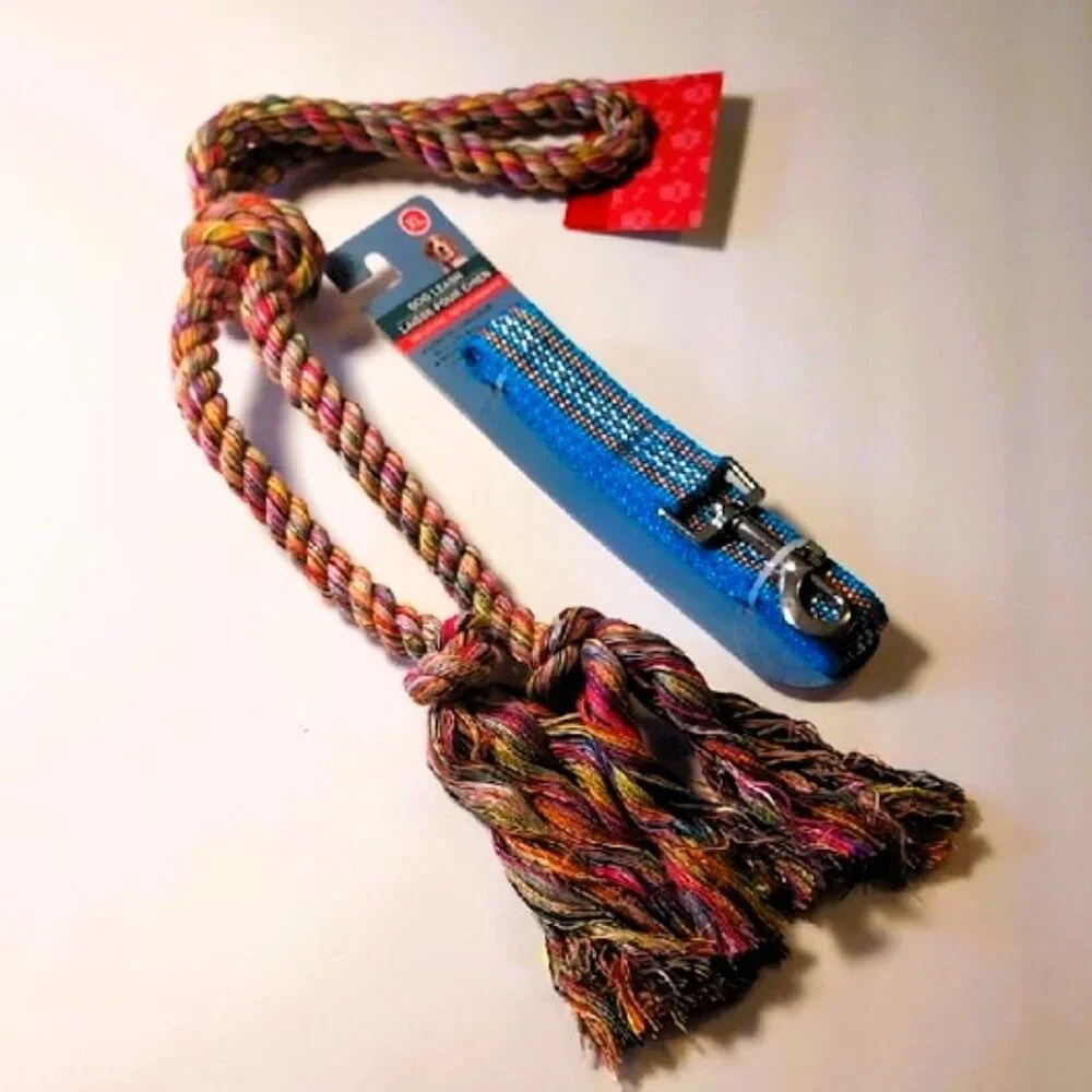 Reflective Dog Leash And Dog Rope Tug Pull Bundle
